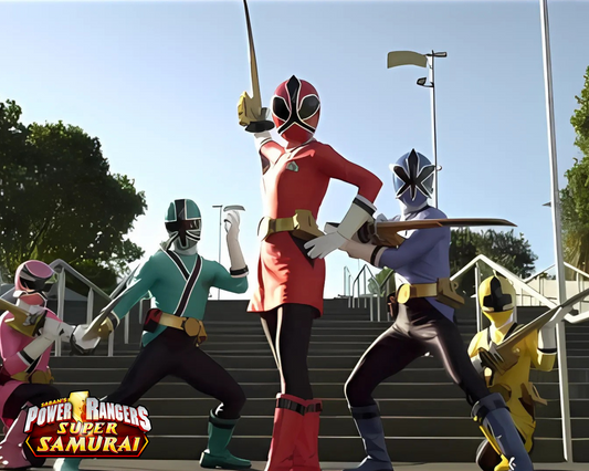 Super Samurai Team Print – Signed by Kimberley Crossman