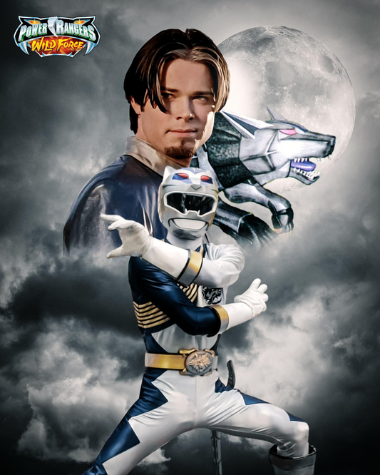 Lunar Wolf Ranger Full Moon Tribute Print – Signed by Phillip Andrew